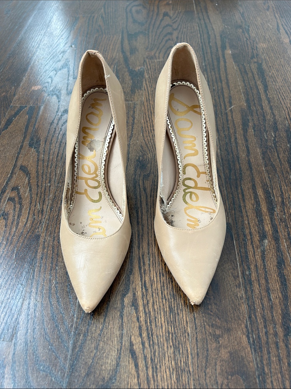 Sam Edelman Beige hazel pumps